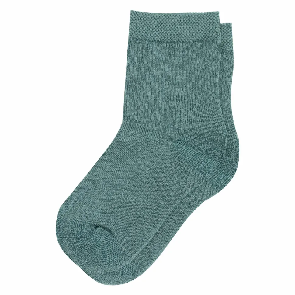 Urberg Juniors' Thicker Every Day Merino Wool Sock 3p Silver Pine