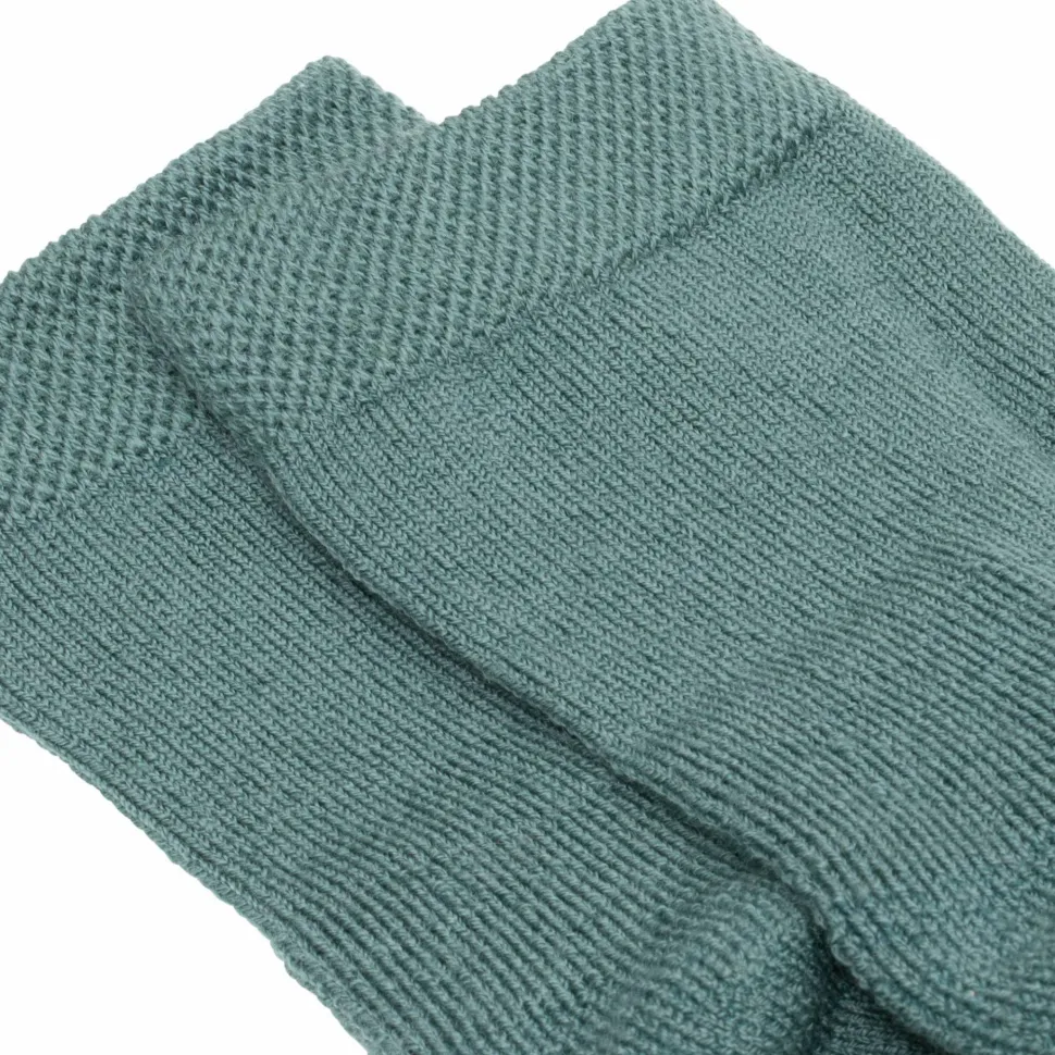 Urberg Juniors' Thicker Every Day Merino Wool Sock 3p Silver Pine