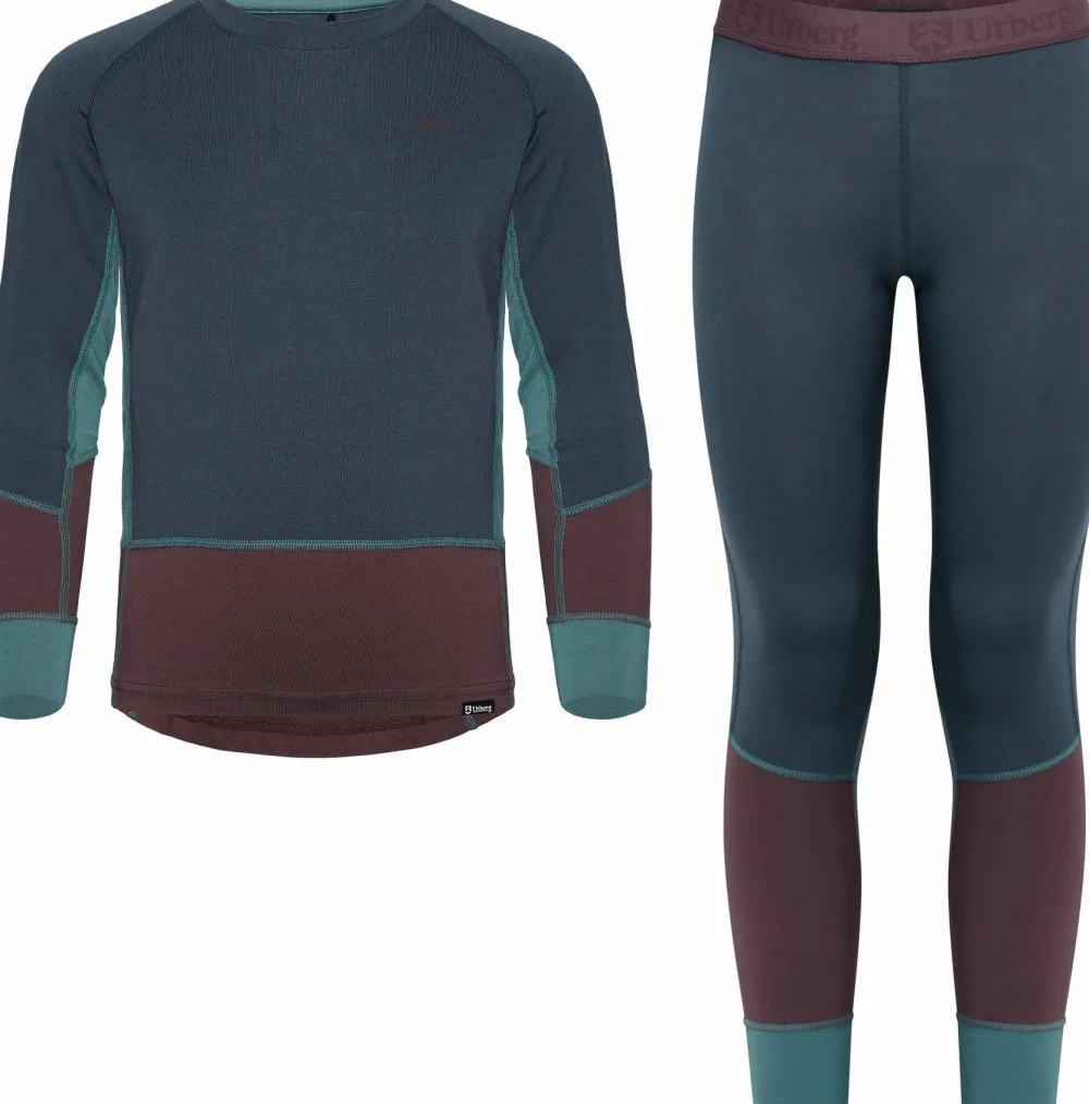 Urberg Juniors' Tree Base Layer Set Blue Nights Sale