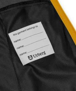 Urberg Juniors' Vindeln Wind Fleece Jacket Sunflower Hot