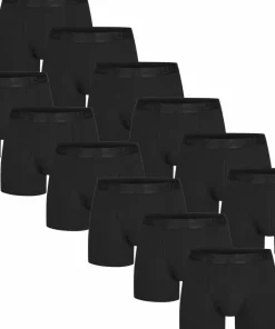 Urberg Men's Bamboo Boxers 12-Pack Black Beauty