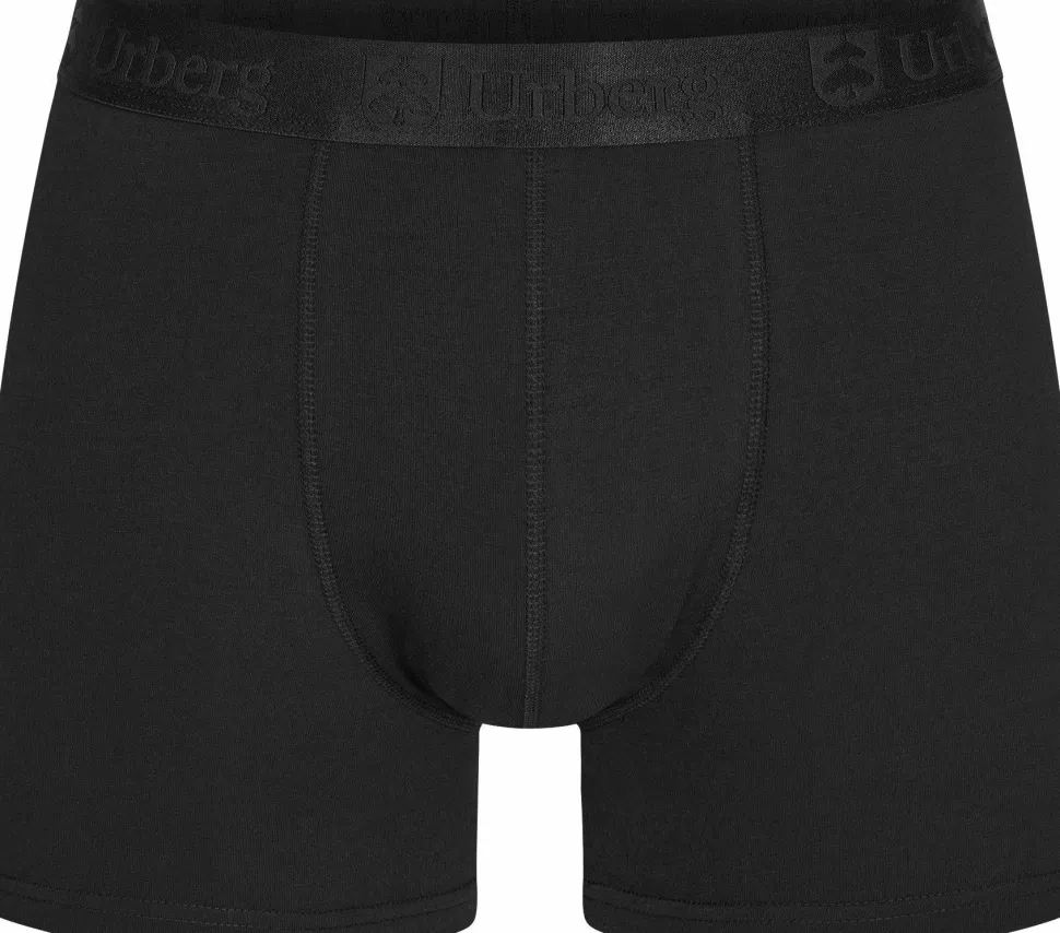 Urberg Men's Bamboo Boxers 12-Pack Black Beauty