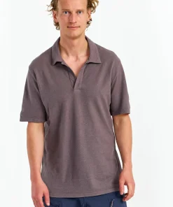 Urberg Men's Hemp Polo Tee Black Beauty