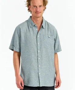 Sale Men's Hemp SS Shirt Herrtröjor & Skjortor