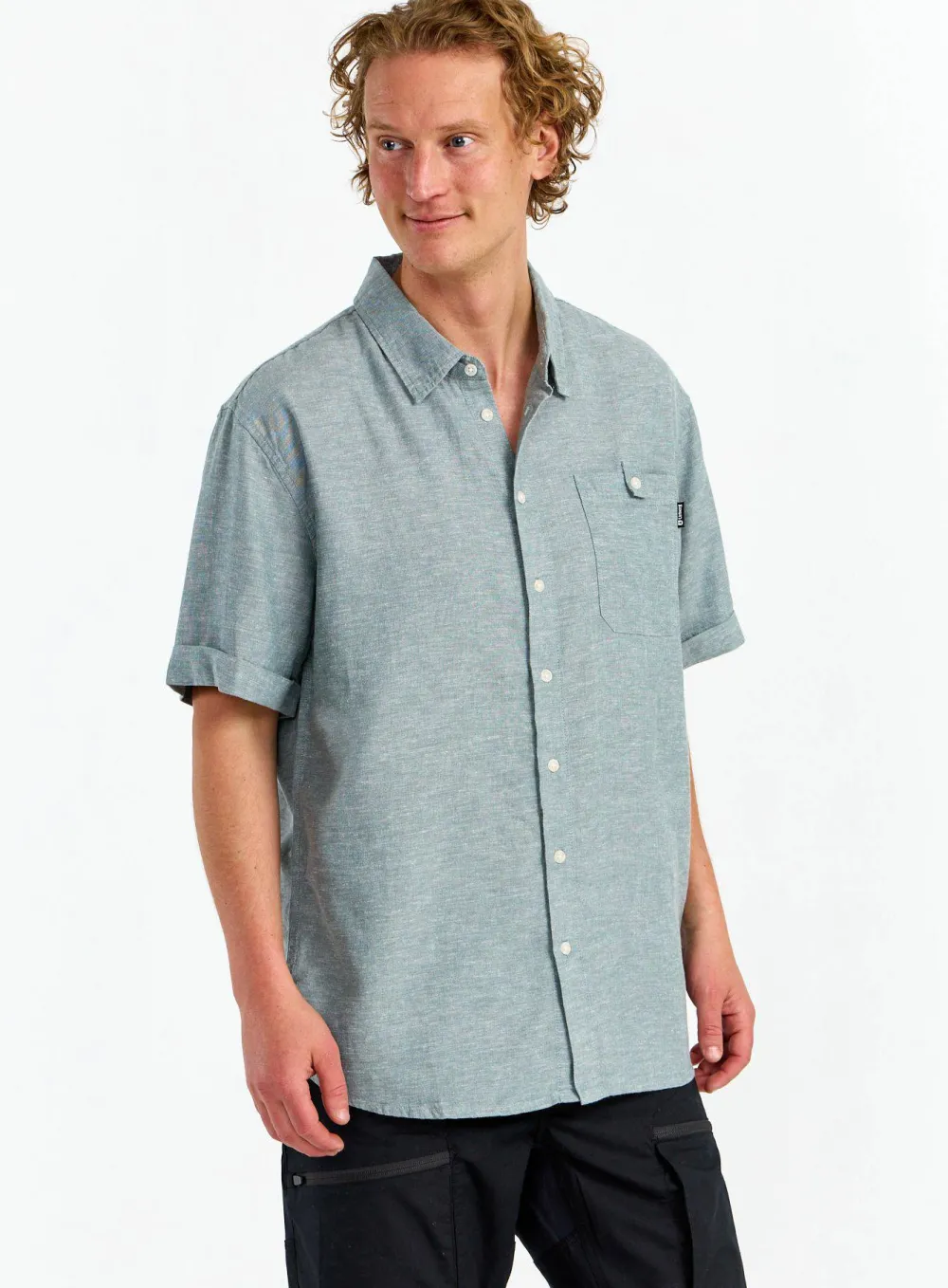Sale Men's Hemp SS Shirt Herrtröjor & Skjortor