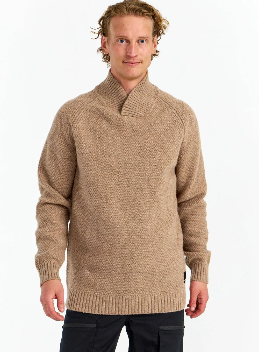 Hot Men's Moss Knit Sweater Herrtröjor & Skjortor