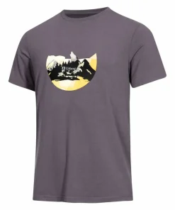 Urberg Men's Printed Tree Tee Plum Kitten/Mountain Sale
