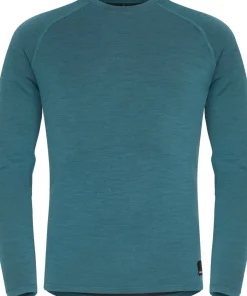 Urberg Men's Selje Merino-Bamboo Top Mediterranea/Blue Nights