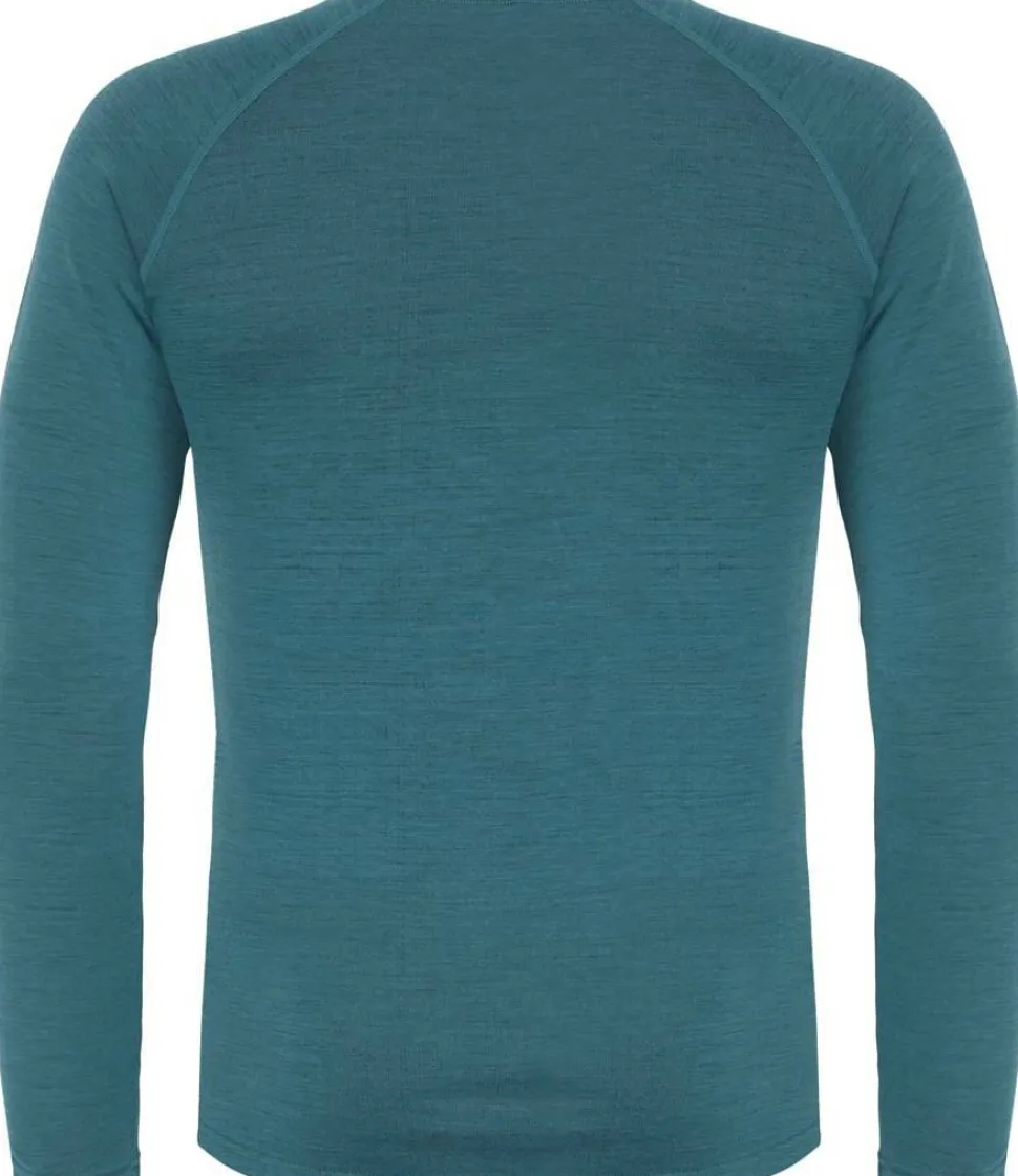 Urberg Men's Selje Merino-Bamboo Top Mediterranea/Blue Nights