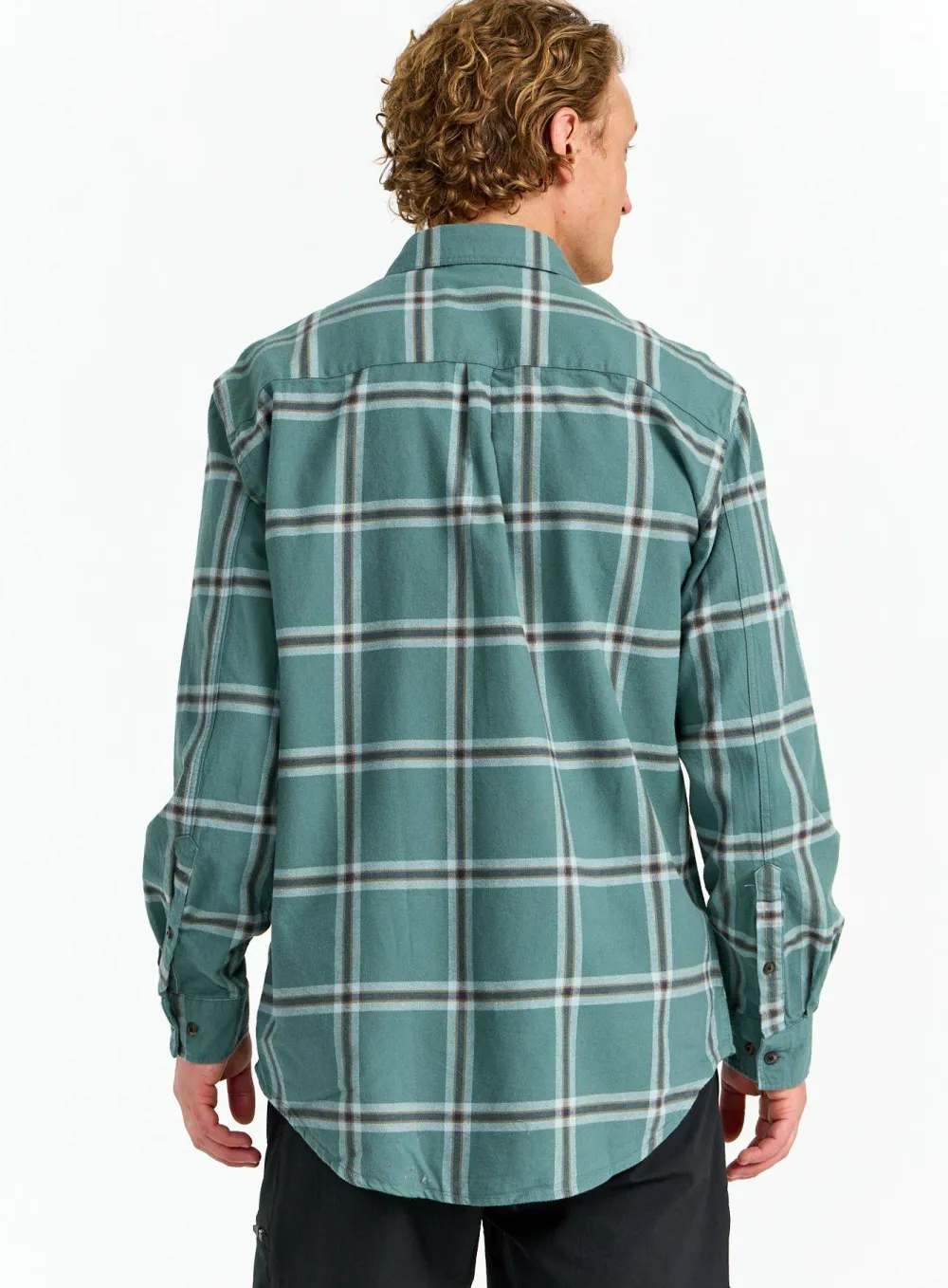 Urberg Men's Two Pocket Flanell Shirt Blue Nights/Deep Lichen Green Sale