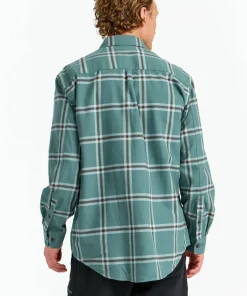 Urberg Men's Two Pocket Flanell Shirt Blue Nights/Deep Lichen Green Sale