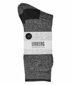 Hot Trekking Merino Wool Dark Grey Melange Damstrumpor