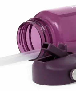 Urberg Tritan Flip Straw 1000ml Dark Purple