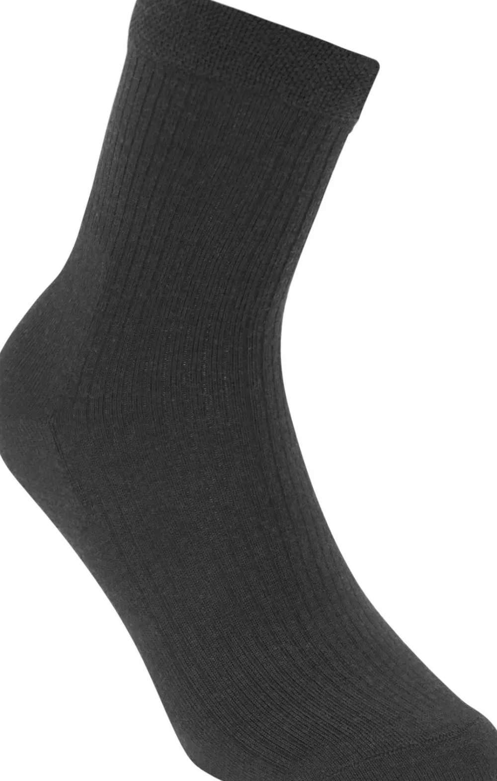 Urberg Unisex Merino Wool Ribb Sock 2p Black Beauty Discount
