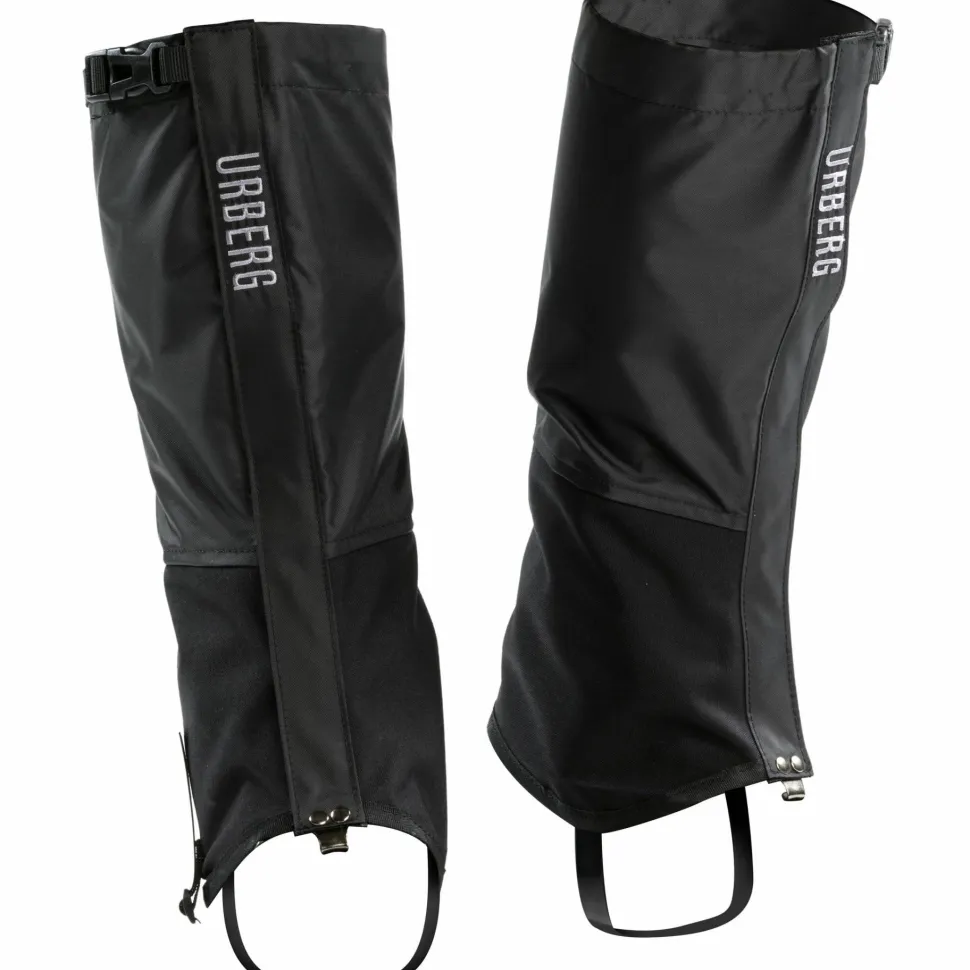 Urberg Unisex Outdoor Gaiters Black