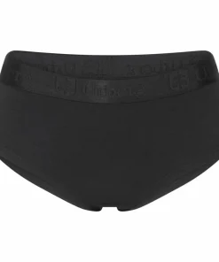 Urberg Women's Bamboo Hipsters 3-Pack Black Beauty+bright White+grape