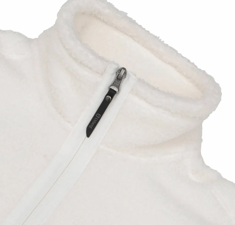 Urberg Women's Bonded Pile Jacket Long Cloud Dancer New