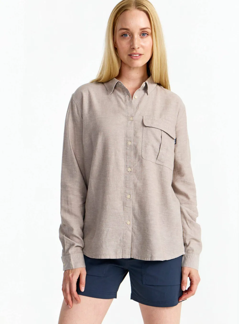 Urberg Women's Hemp LS Shirt Midnight Navy