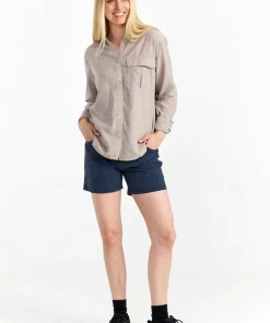 Urberg Women's Hemp LS Shirt Midnight Navy