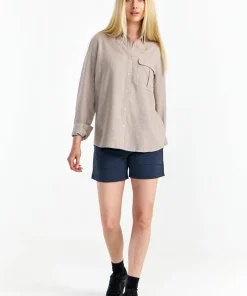 Urberg Women's Hemp LS Shirt Midnight Navy