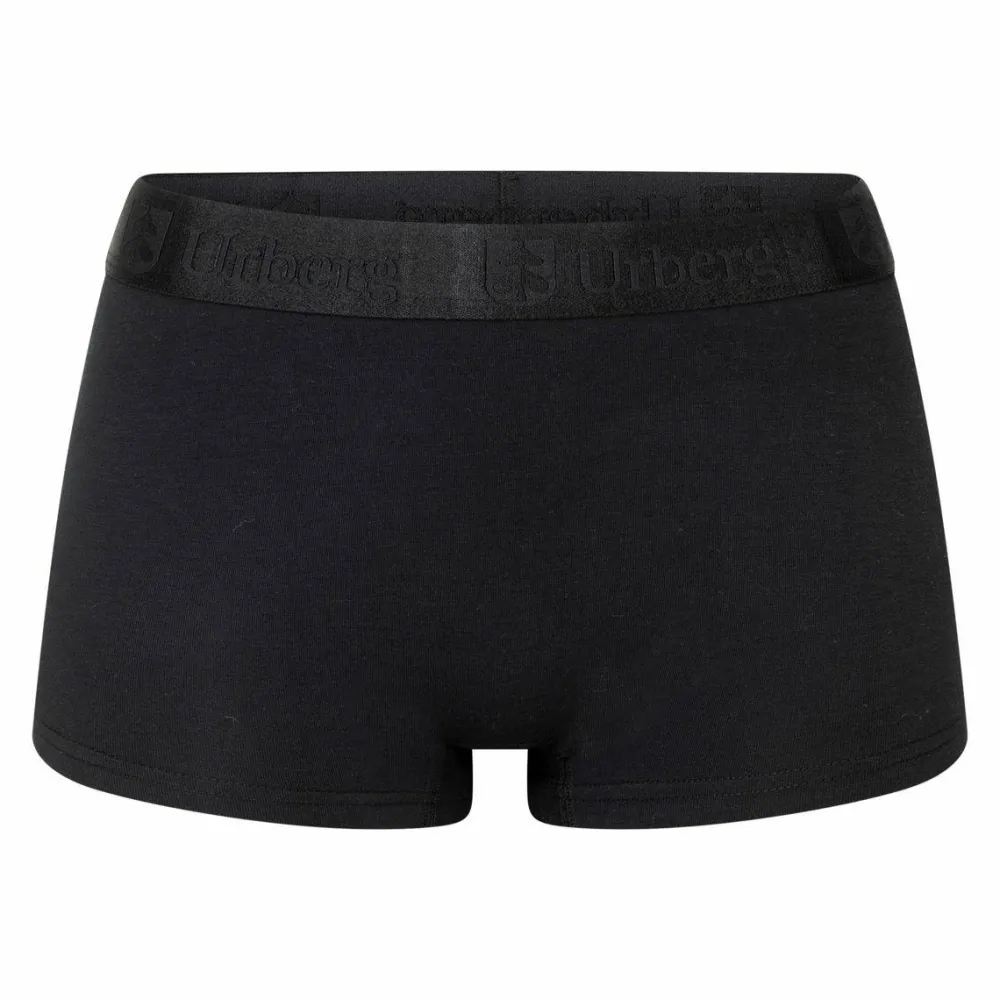 Urberg Women's Isane 3-pack Bamboo Boxers Black Beauty/Bright White/Grape Black Beauty+Bright White+Grape New