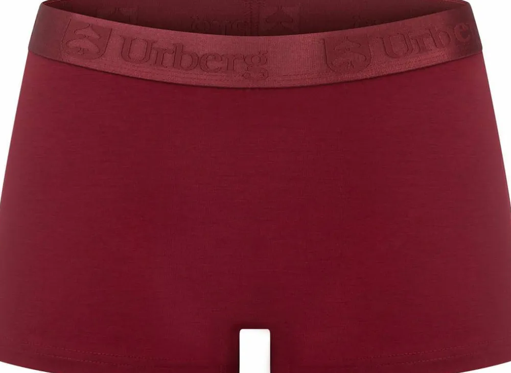 Urberg Women's Isane 3-pack Bamboo Boxers Cabarnet/Midnight Navy/Black Beauty Cabarnet+Midnight Navy+Black Beauty Clearance