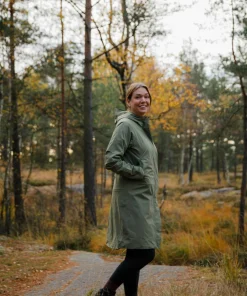 New Women's 2L Rain Coat Regnkläder Dam