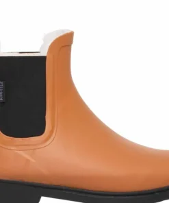 Urberg Womens Malme Rubber Fleece Boots Pumpkin Spice