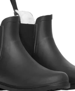 Urberg Womens Malme Rubber Fleece Boots Black Beauty Outlet