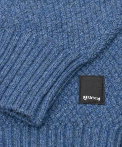 Urberg Women's Moss Knit Sweater Blue Melange Outlet