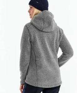 Urberg Women's Pile Hoodie Grey Melange Discount