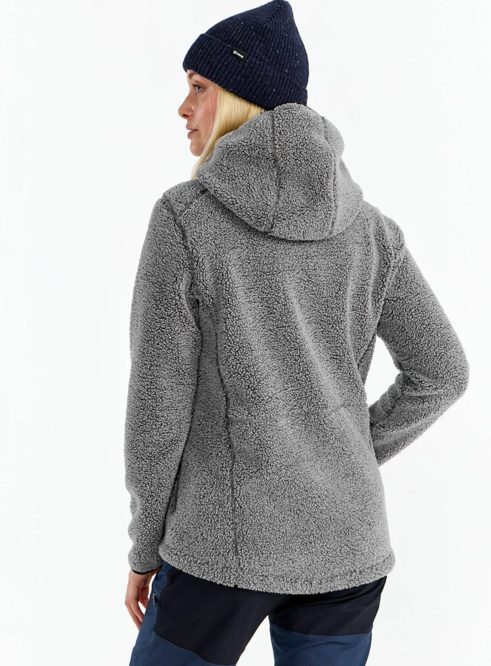 Urberg Women's Pile Hoodie Grey Melange Discount