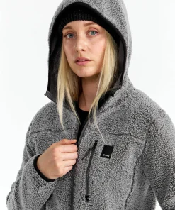 Best Women's Pile Hoodie Damtröjor & Skjortor
