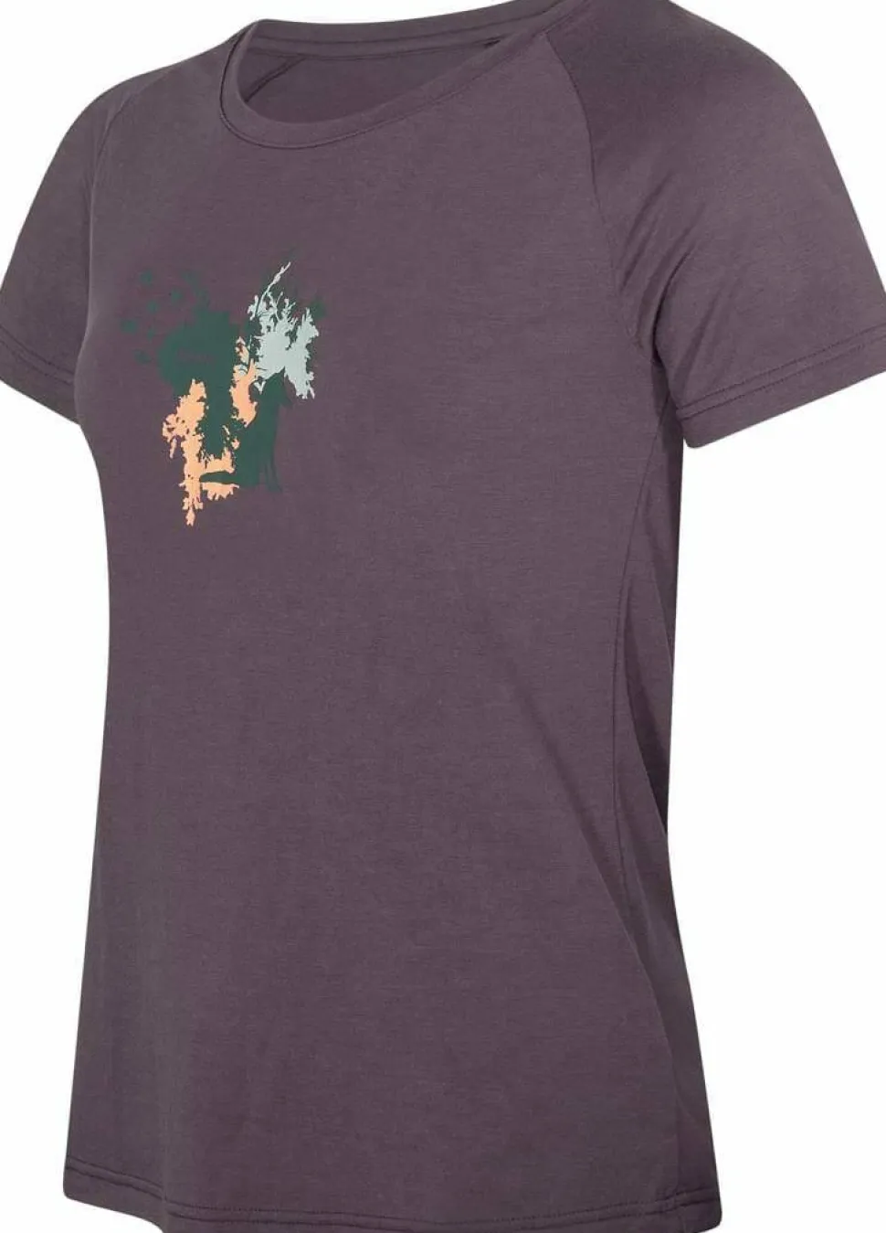 Urberg Women's Printed Tree Tee Huckleberry