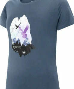 Urberg Women's Printed Tree Tee Midnight Navy New
