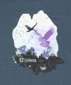 Urberg Women's Printed Tree Tee Midnight Navy New