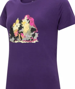 Urberg Women's Printed Tree Tee Grape