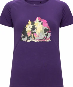 Urberg Women's Printed Tree Tee Grape
