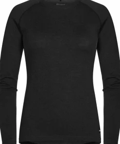 Urberg Women's Selje Merino-Bamboo Top Black beauty