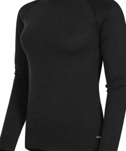 Urberg Women's Selje Merino-Bamboo Top Black beauty