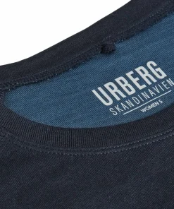 Urberg Women's Selje Merino-Bamboo Top Dark Navy Discount