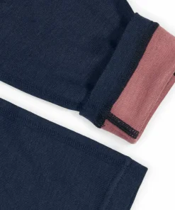 Urberg Women's Selje Merino-Bamboo Pants Blue/Pink