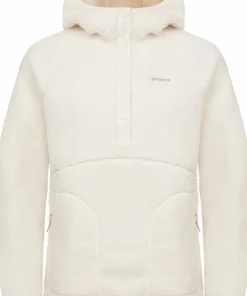Urberg Women's Soft Pile Fleece Hoodie Cloud Dancer Hot