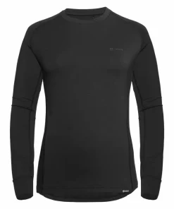 Urberg Women's Solid Tree Base Layer Top Black Beauty