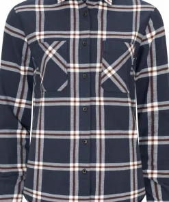 New Women's Two Pocket Flanell Shirt Damtröjor & Skjortor