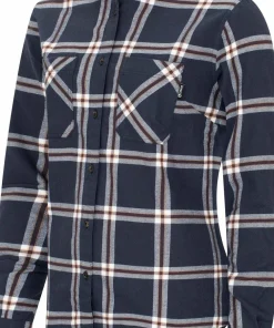 New Women's Two Pocket Flanell Shirt Damtröjor & Skjortor