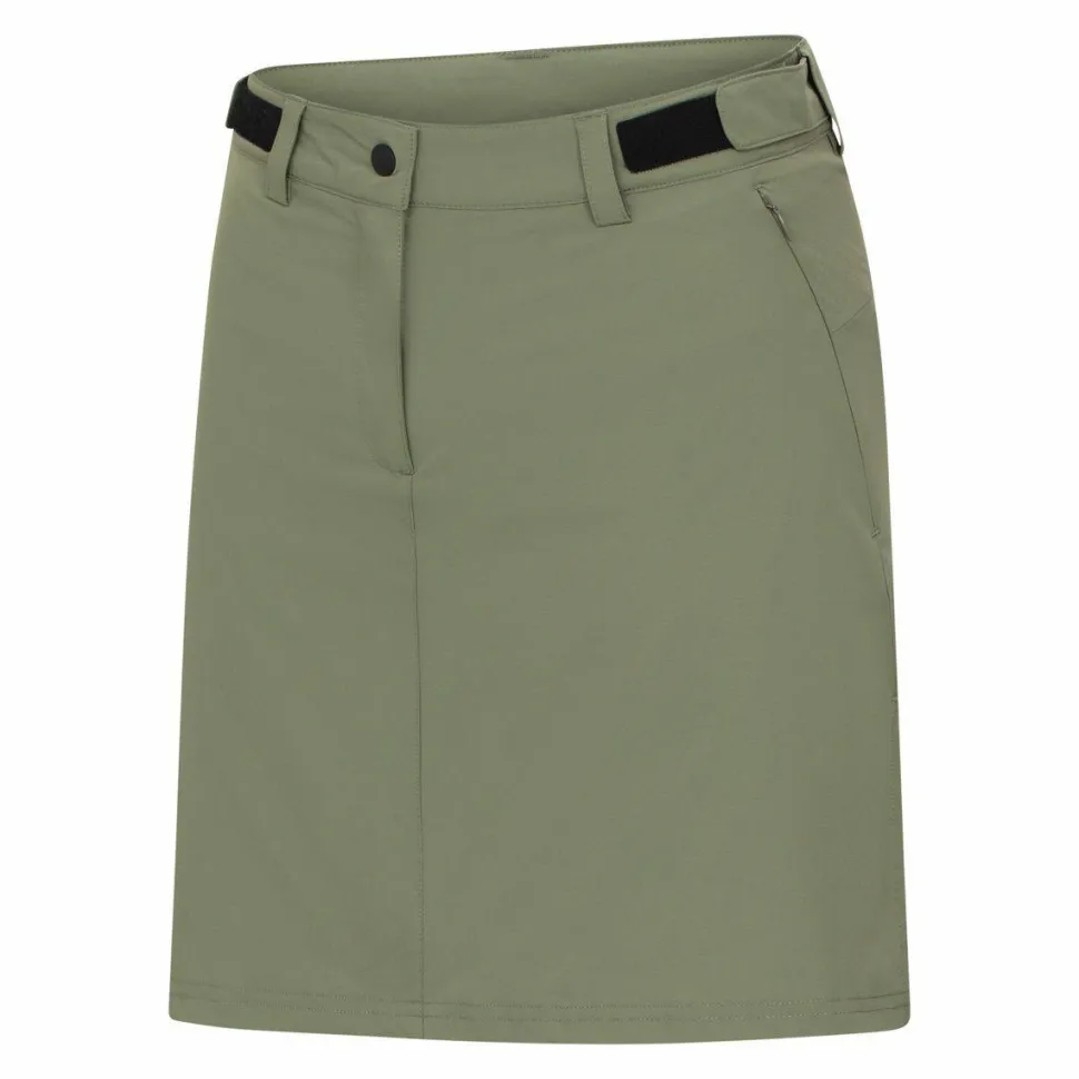 Urberg Women's Woven Stretch Hiking Skort Deep Lichen Green