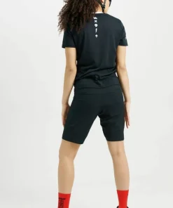 USWE Women's Hybrid MTB Bib Shorts Black Online