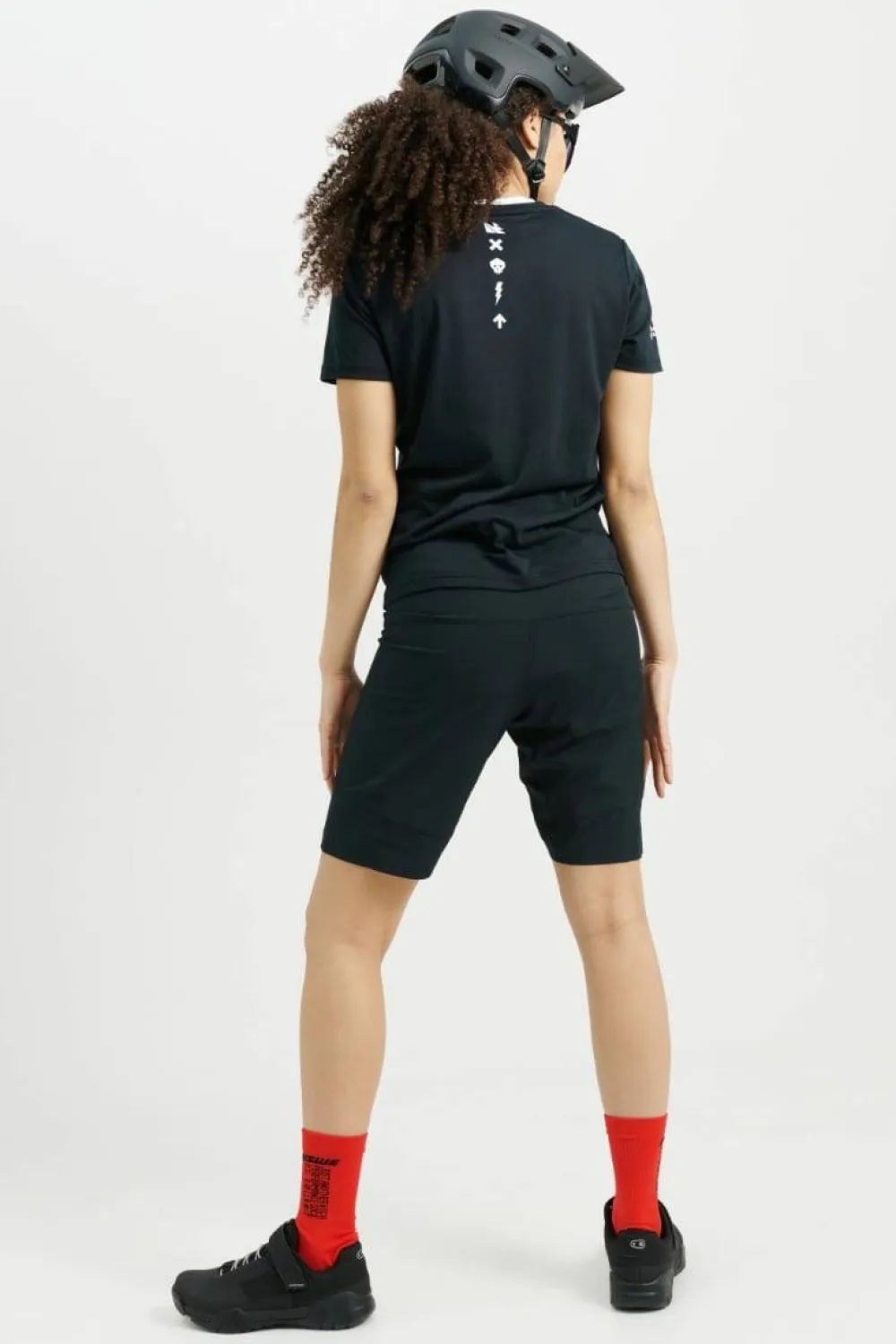 USWE Women's Hybrid MTB Bib Shorts Black Online