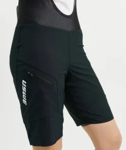 USWE Women's Hybrid MTB Bib Shorts Black Online